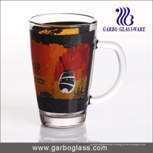 Coupe en verre décalable de 12 oz avec poignée (GB094212-QT-104)